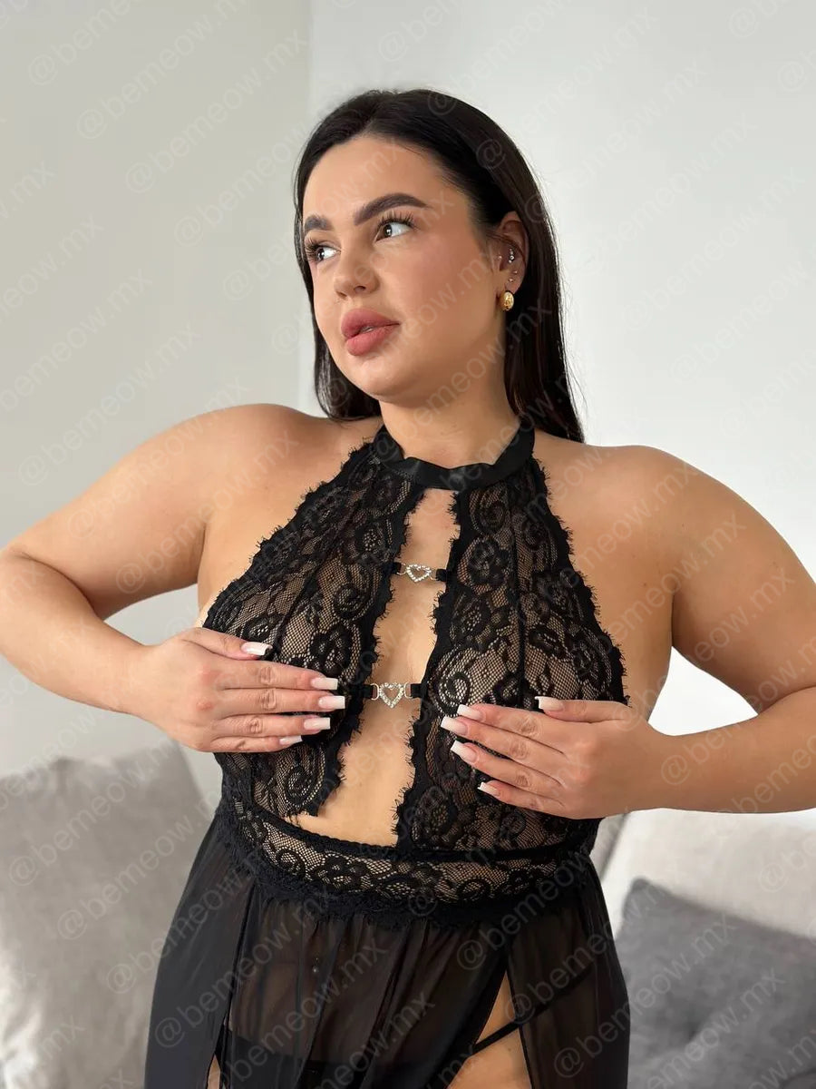Vestido Babydoll Diamante PLUS