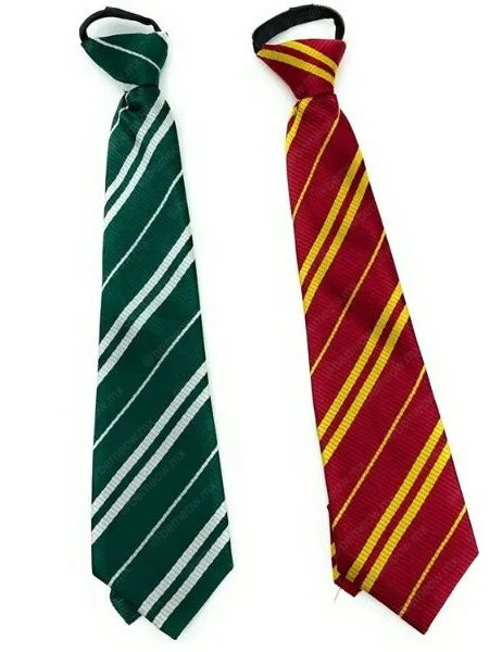Corbatas Gryffindor y Slythering - Harry Potter