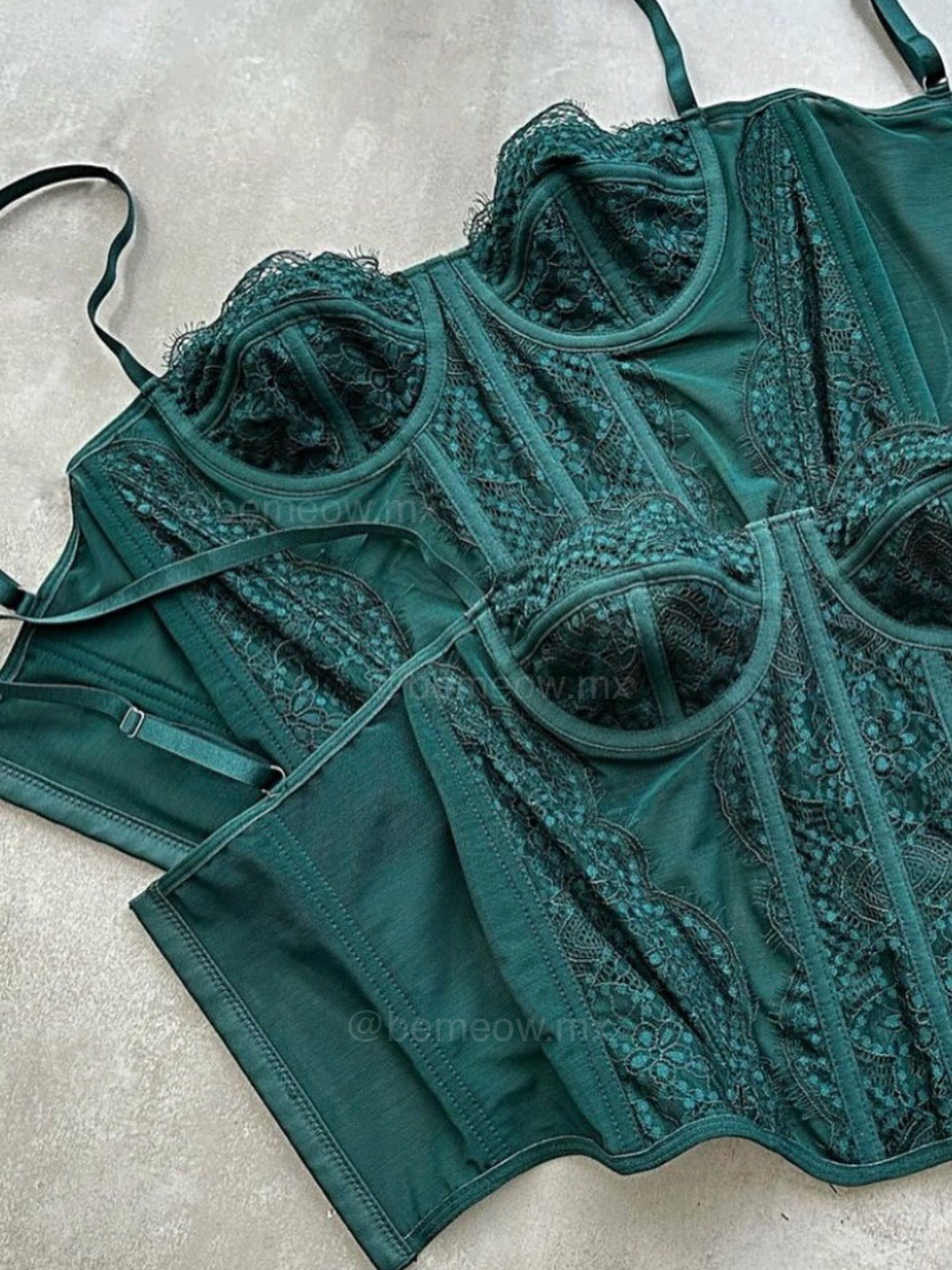 Bustier Largo Verde