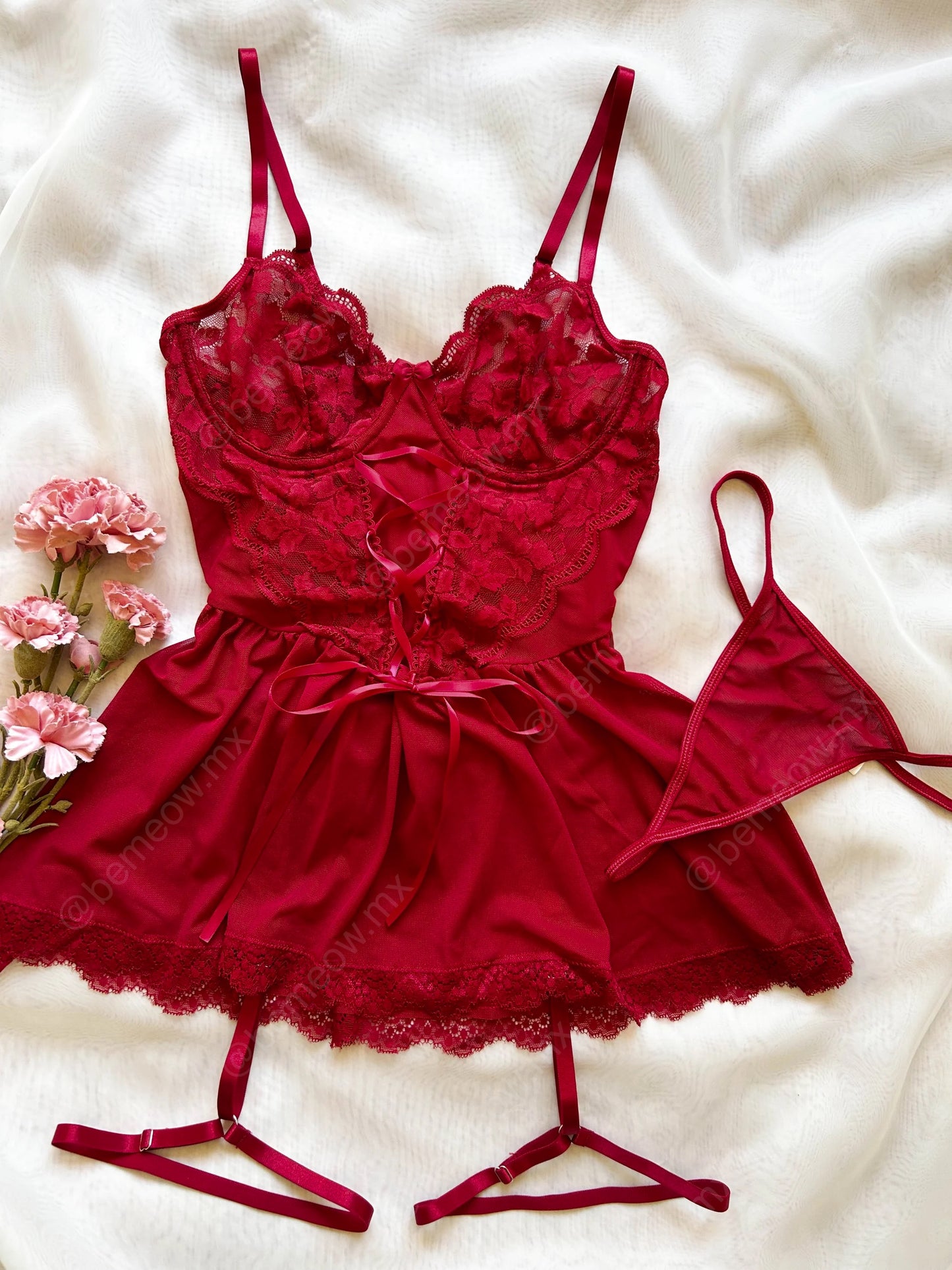 Babydoll Escorpio Vino