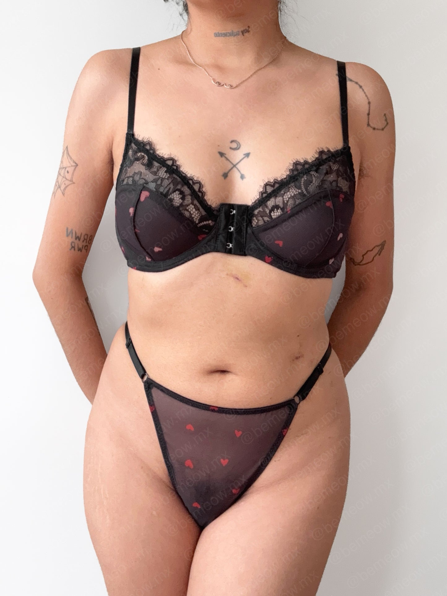 Conjunto Encaje Amorcito