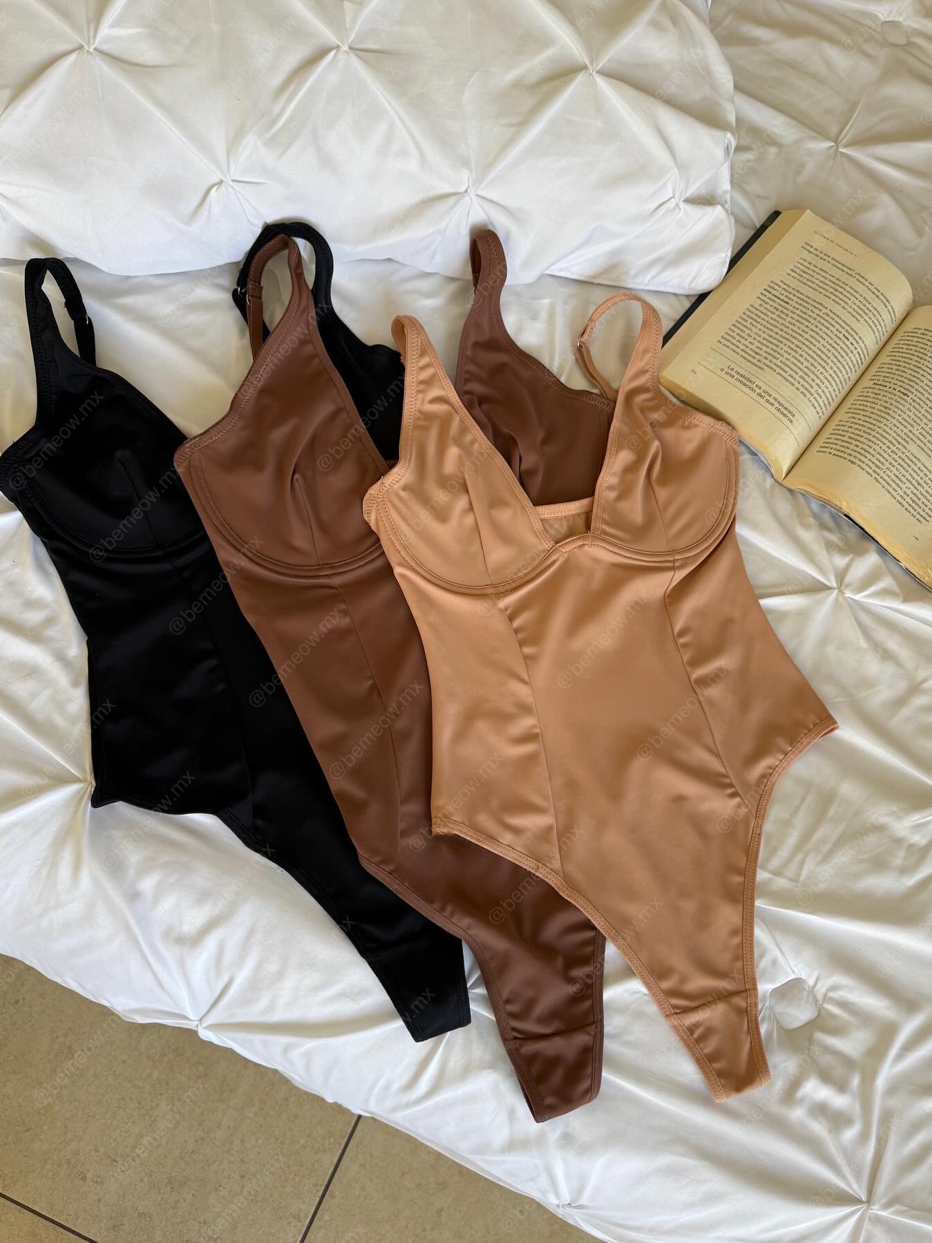 Body Moldeador Escote V +COLORES