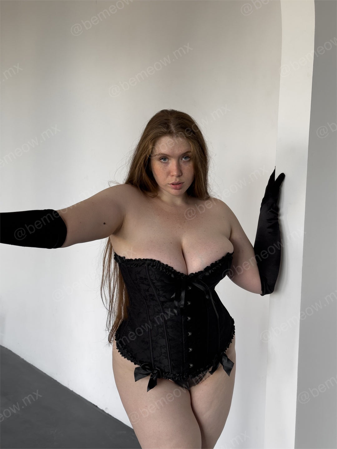 Corset Victoriano Varillas NEGRO