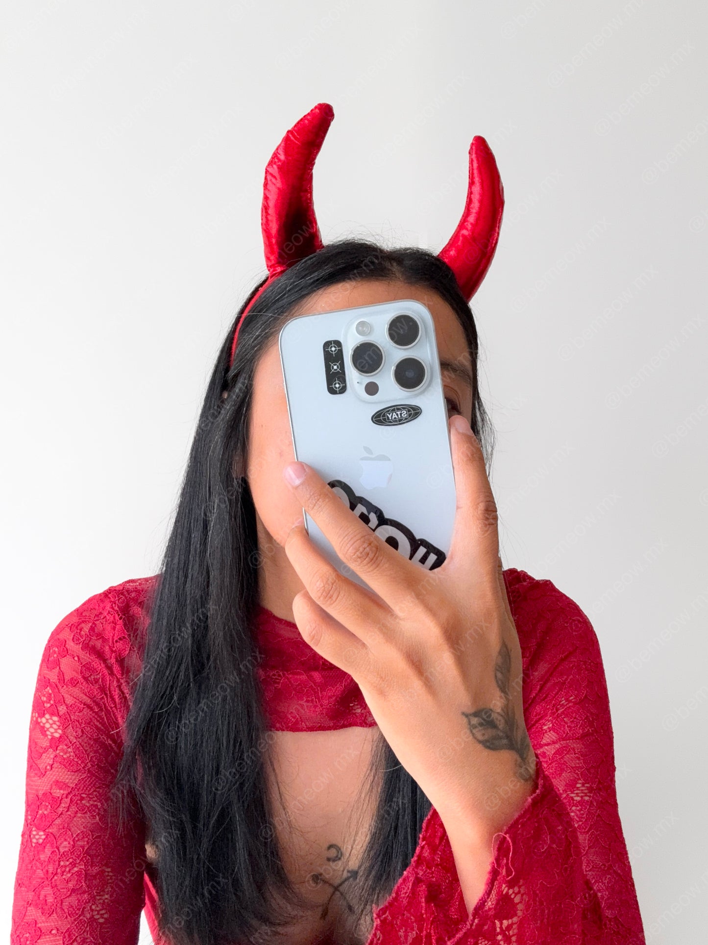Diadema Cuernos Diablita
