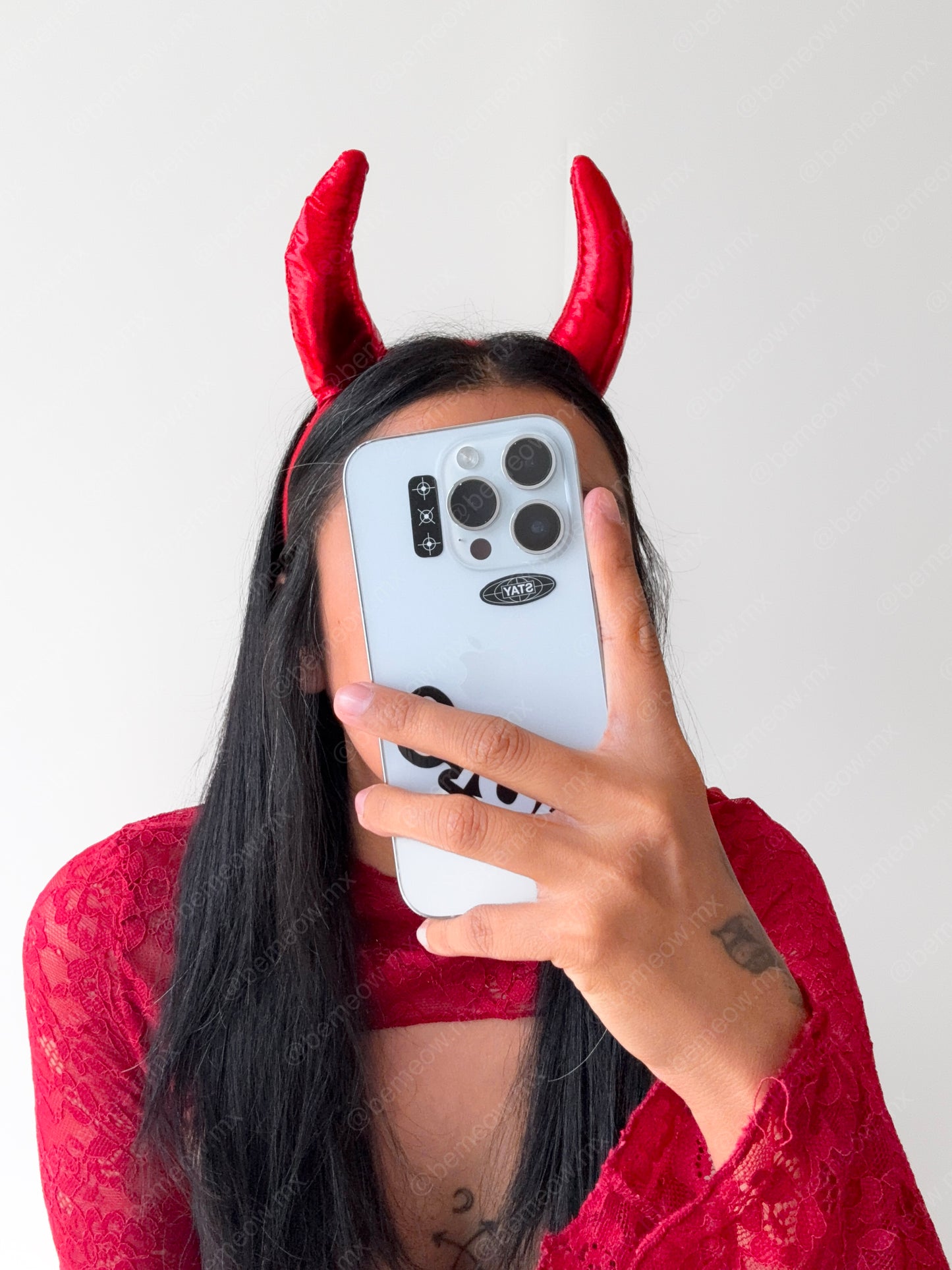 Diadema Cuernos Diablita