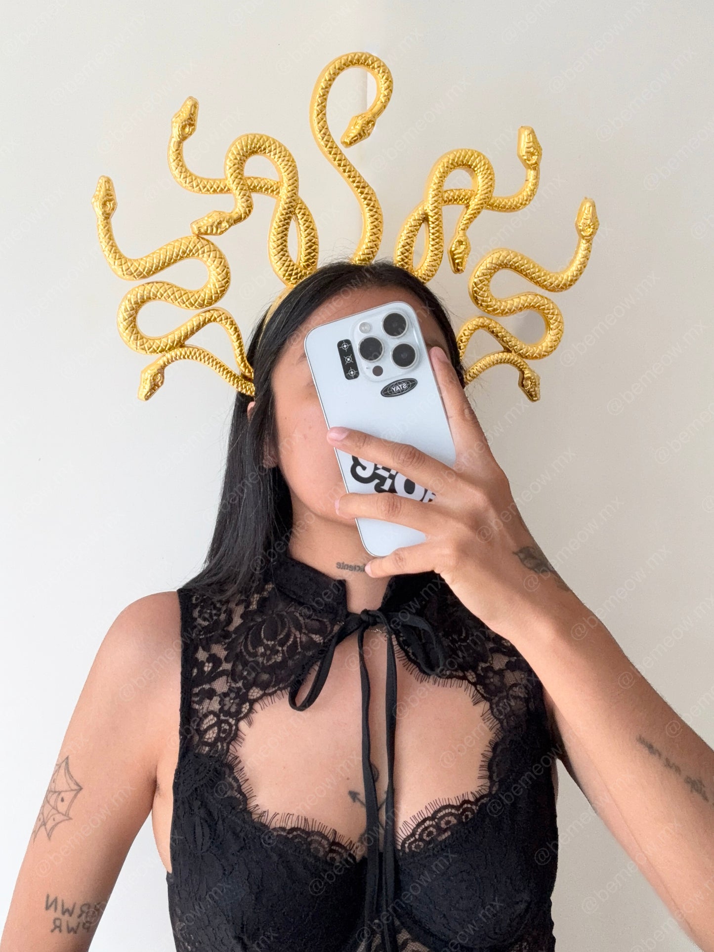 Diadema Medusa Grande