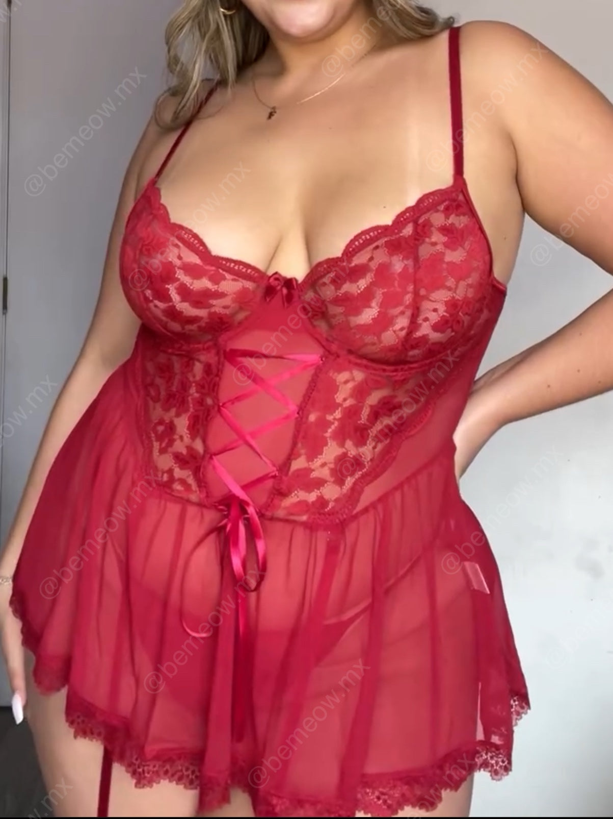 Babydoll Escorpio Vino