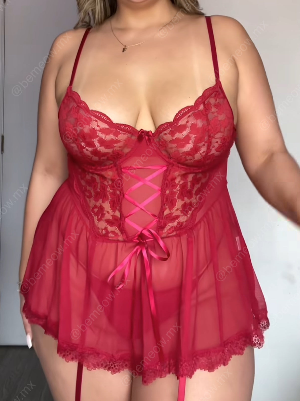Babydoll Escorpio Vino
