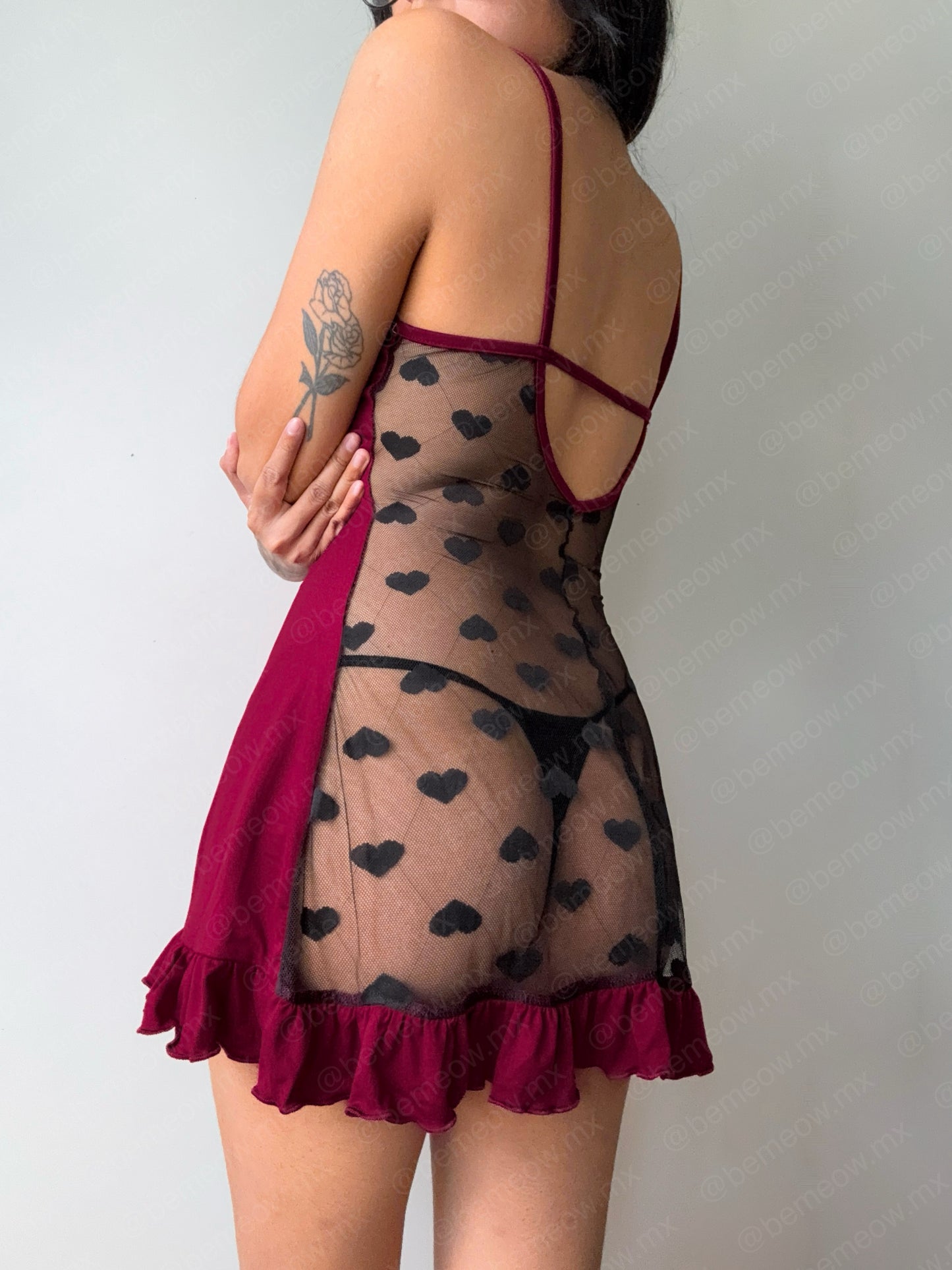Pijama Seduction Mesh Espalda