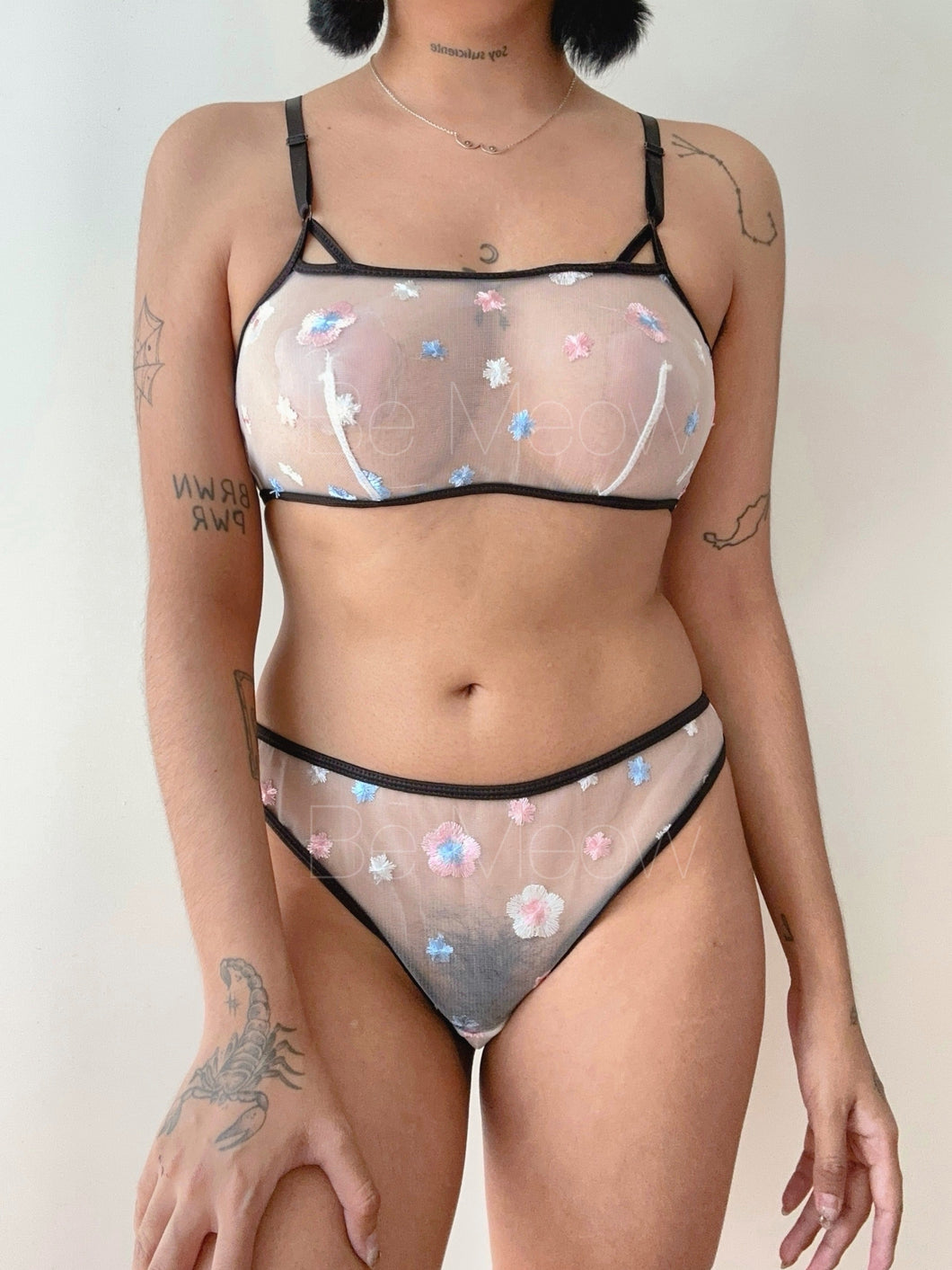 Conjunto Brisa Tul Floral