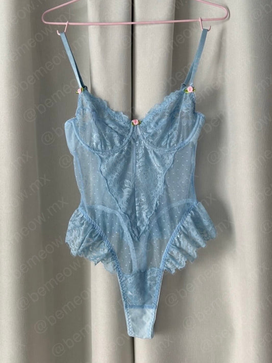 Body Mesh Baby Blue
