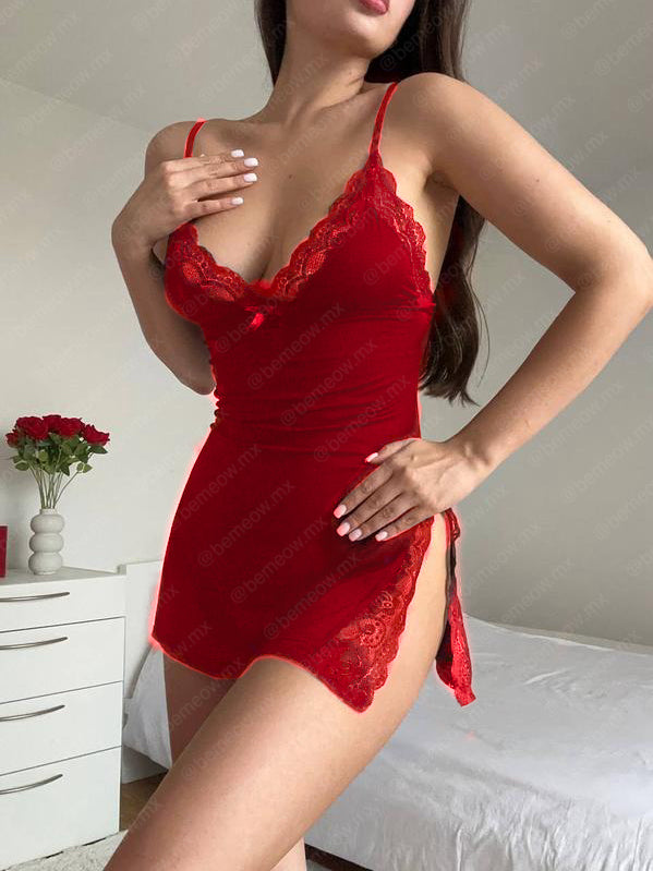 Vestido Pijama Encaje +COLORES