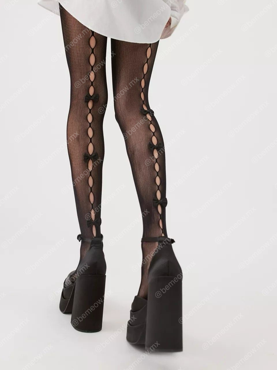 Pantimedias Moñitos Negros