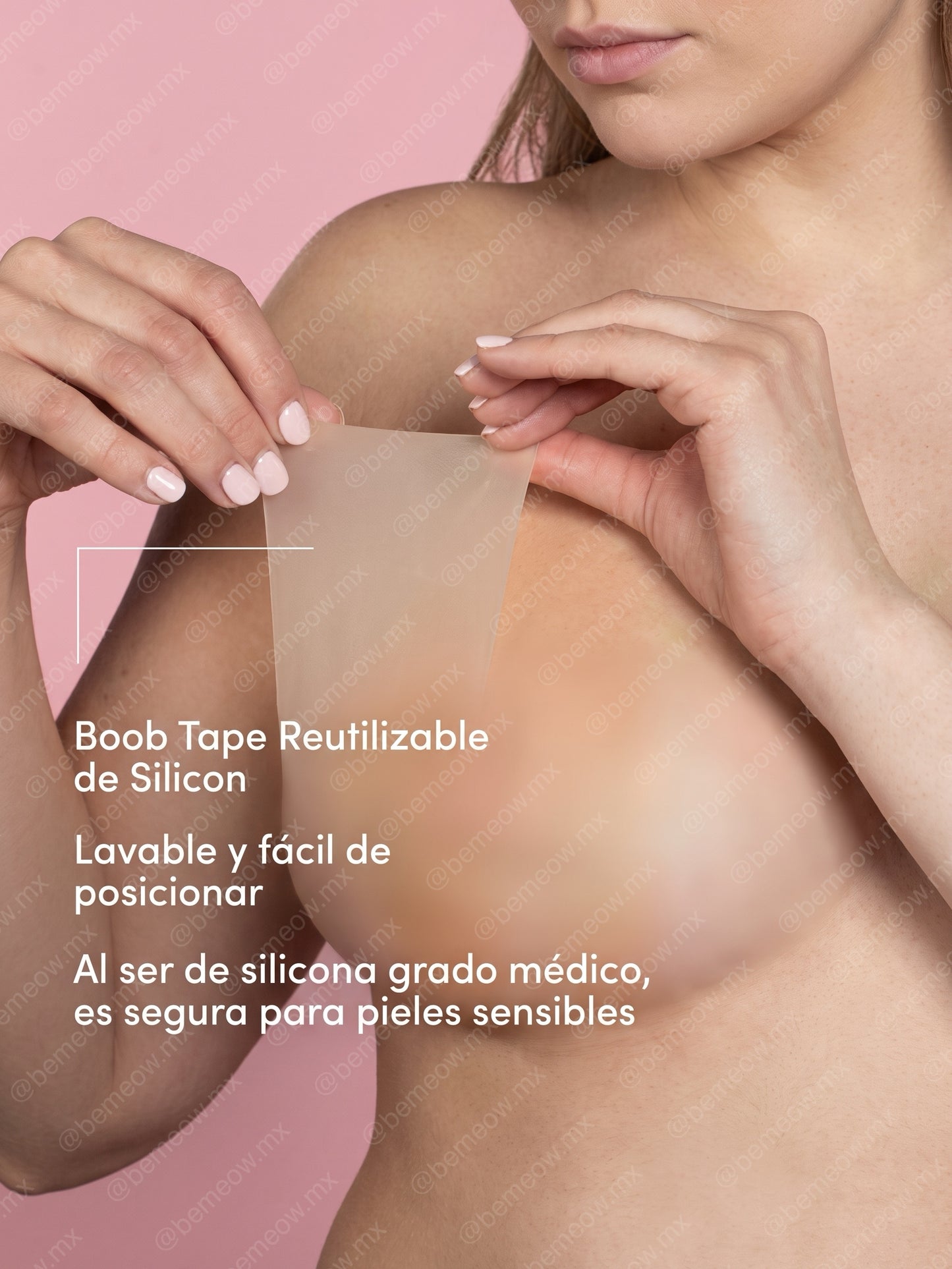 Boob Tape Reutilizables de Silicon