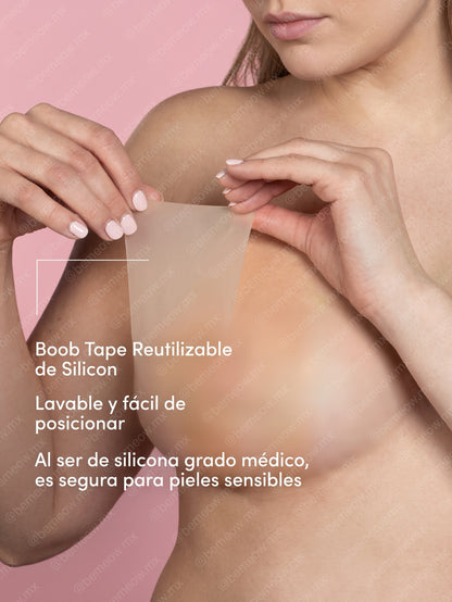 Boob Tape Reutilizables de Silicon