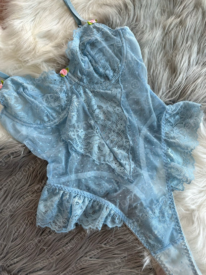 Body Mesh Baby Blue