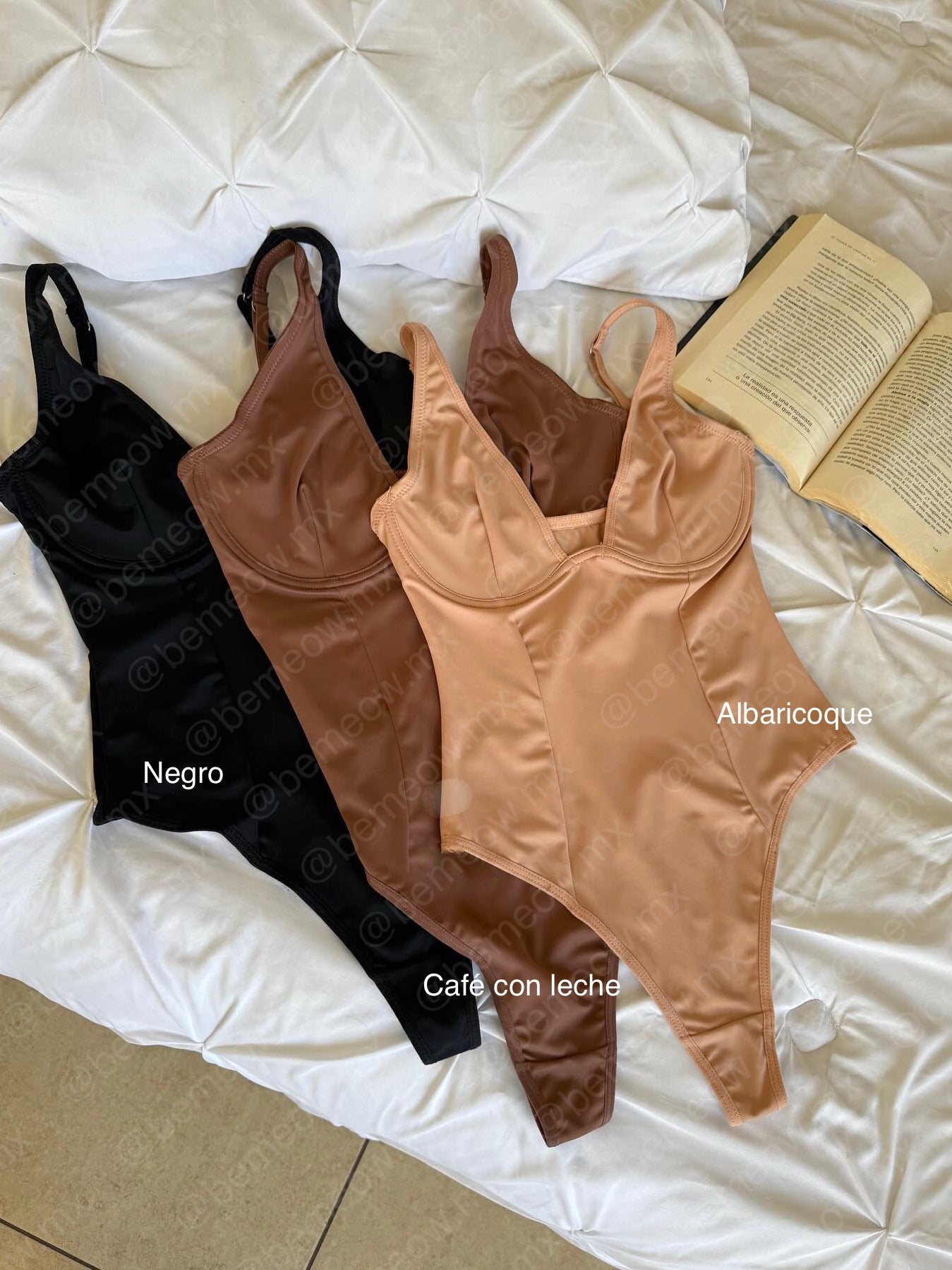 Body Moldeador Escote V +COLORES