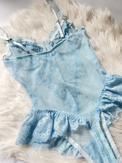 Body Mesh Baby Blue