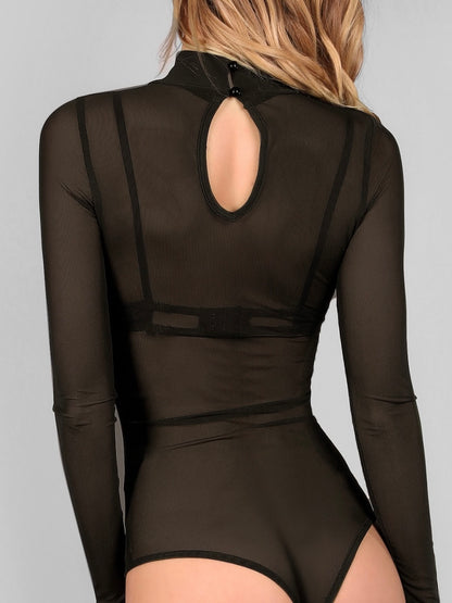 Body Mesh Manga Larga - Be Meow - Bodys