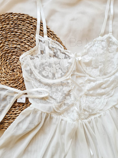 Baby Doll Géminis Blanco - Be Meow - Conjuntos