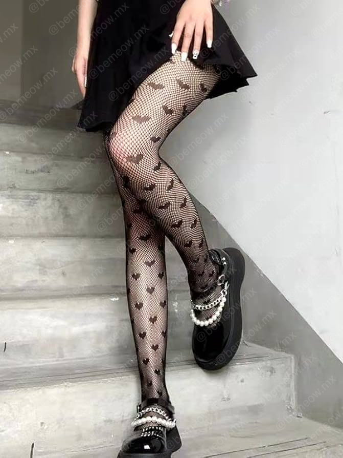 Pantimedias Rejilla Corazones