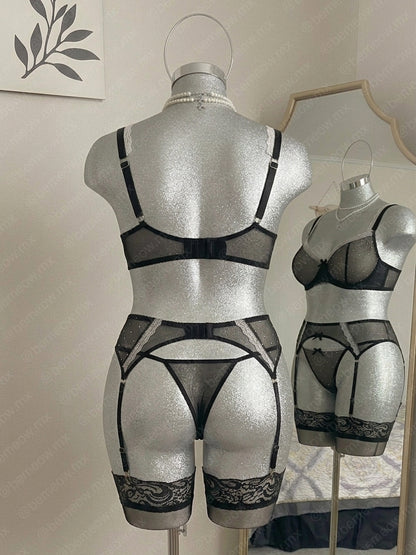 Conjunto Polka Dots Liguero PLUS