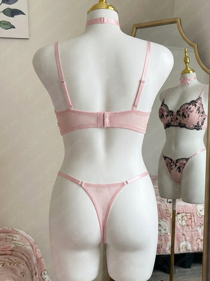 Conjunto Floral Baby Pink PLUS