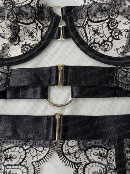 Conjunto Liguero Eleonor DELUXE
