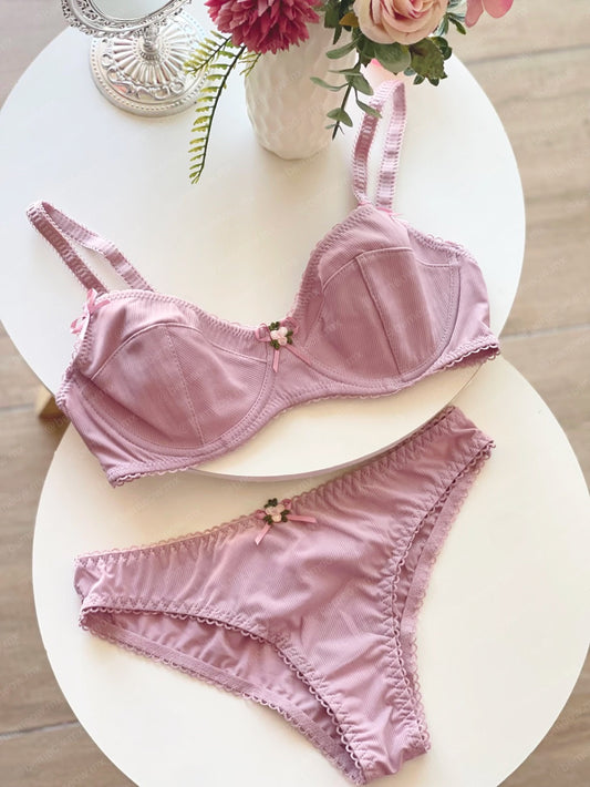 Conjunto Florecita Basico +COLORES
