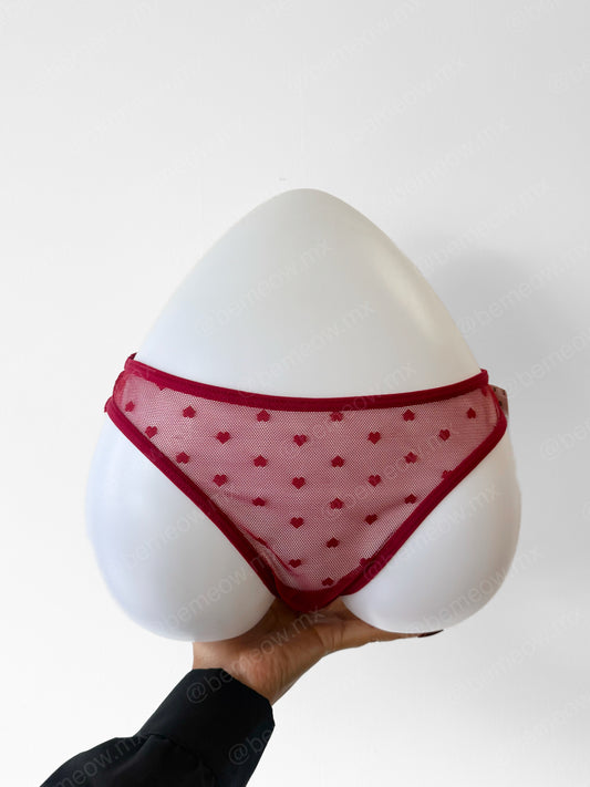 Panty Mesh Corazones +COLORES