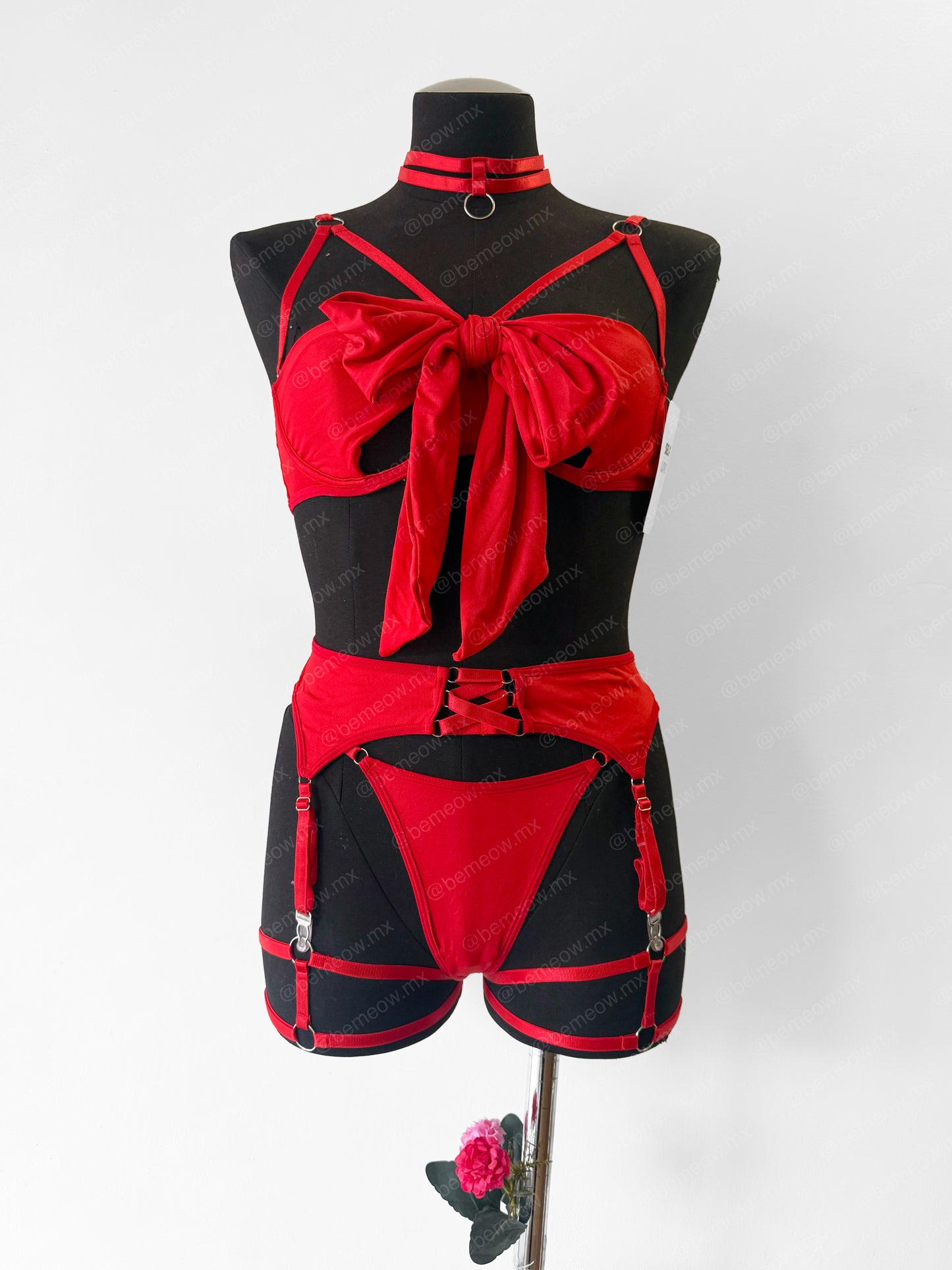 Conjunto Lazo Liguero +COLORES