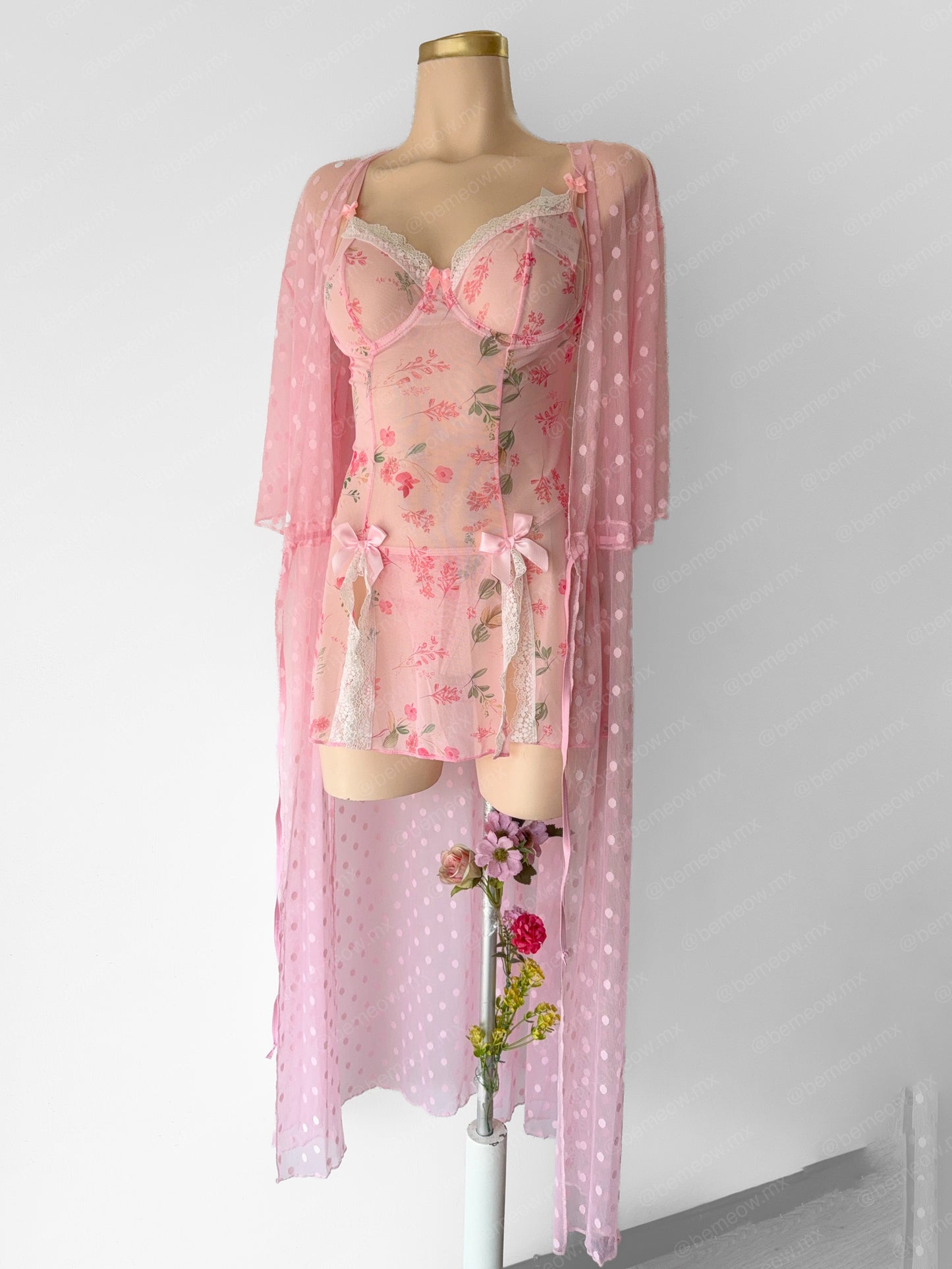 Bata Kimono Puntitos +COLORES