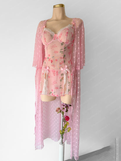 Bata Kimono Puntitos +COLORES