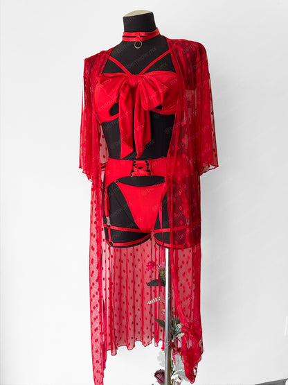 Bata Kimono Puntitos +COLORES