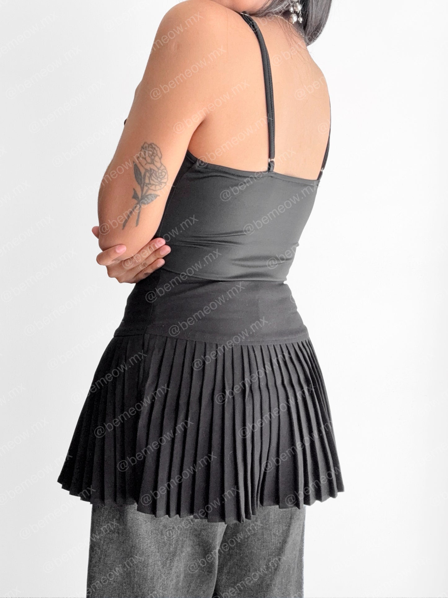 Falda Tablas Hebillas