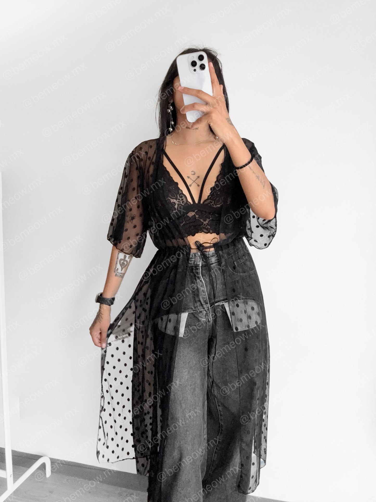 Bata Kimono Puntitos +COLORES