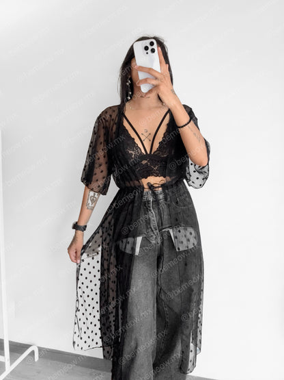 Bata Kimono Puntitos +COLORES