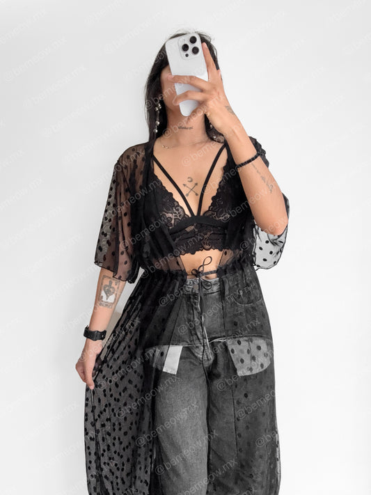 Bata Kimono Puntitos +COLORES