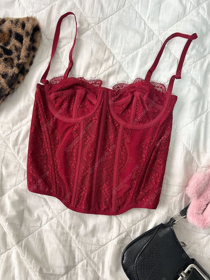 Bustier Largo Vino