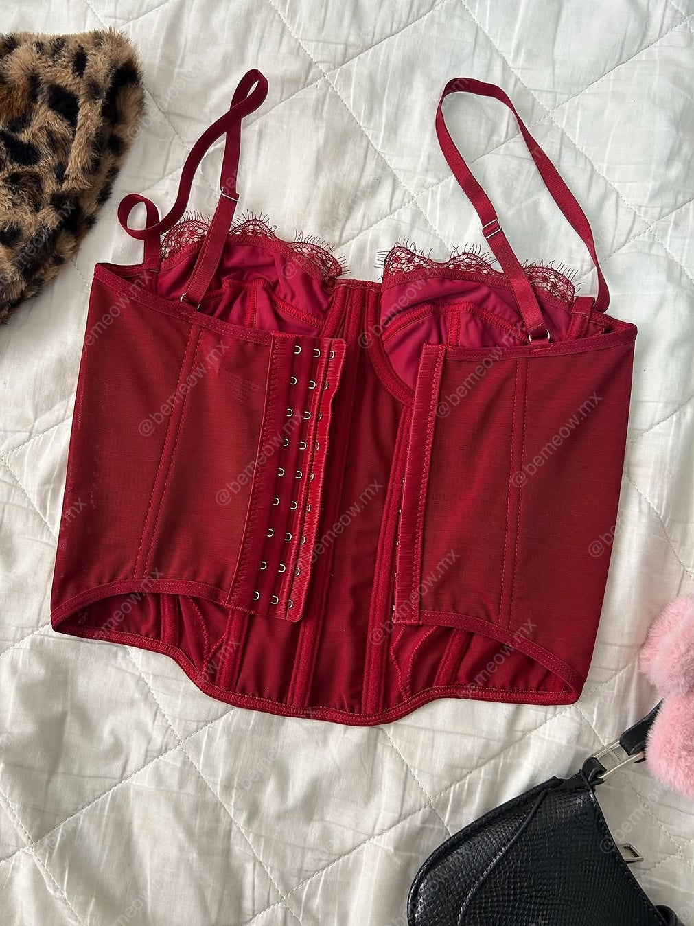 Bustier Largo Vino