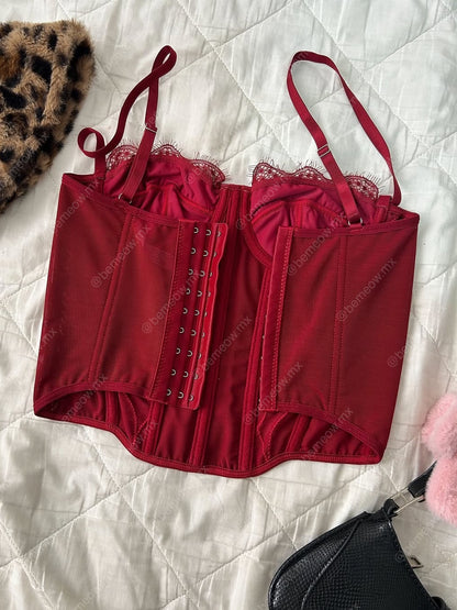 Bustier Largo Vino