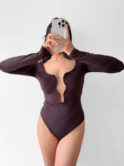 Body Calypso Ondas Escote +COLORES