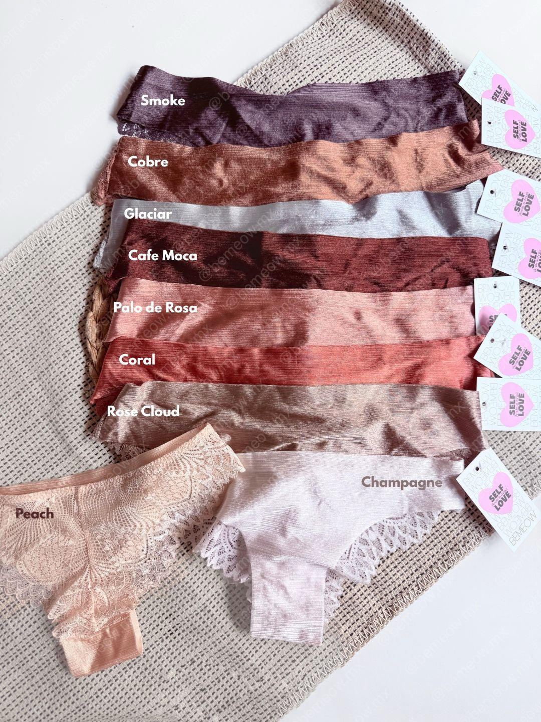 Panty Cachetero Encaje +COLORES