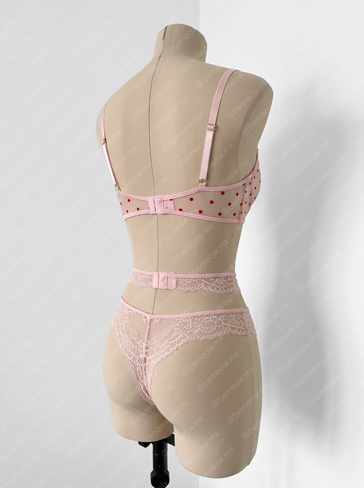 Conjunto Mesh Cupido Liguero