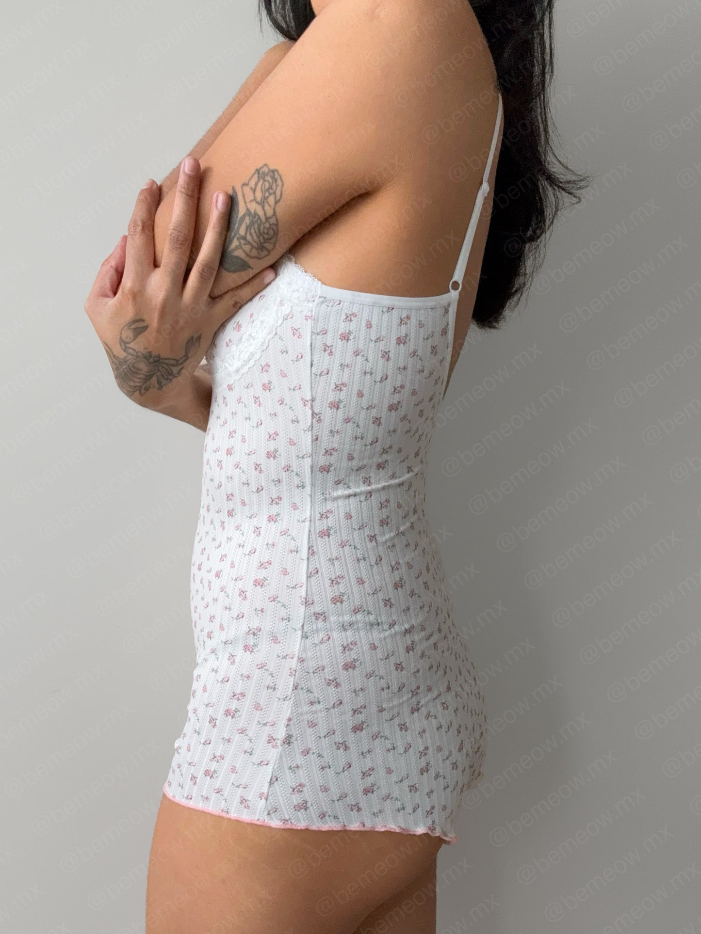 Pijama Enterizo Floral Cute