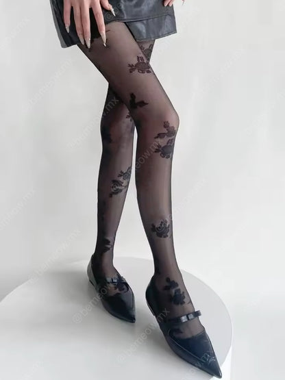 Medias De Flor