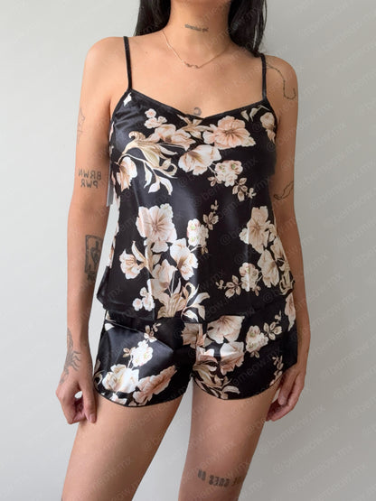 Pijama Floral Satin +COLORES