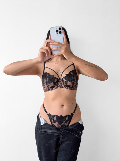Conjunto Dalia Leopardo
