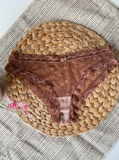 Set 3 Pantys Mesh Encaje