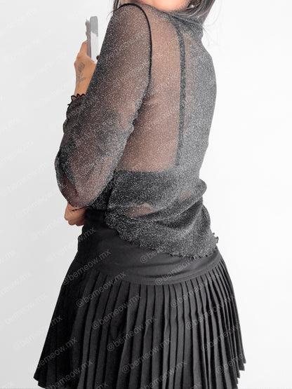 Top Mesh Glitter